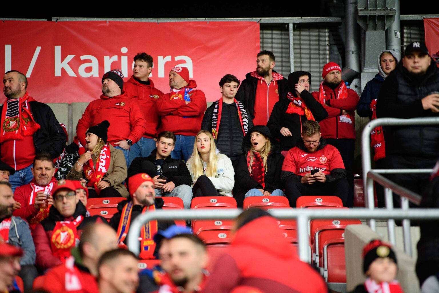 Widzew Lodz vs Korona Kielce kibice Fot Sebastian Szwajkowski 32