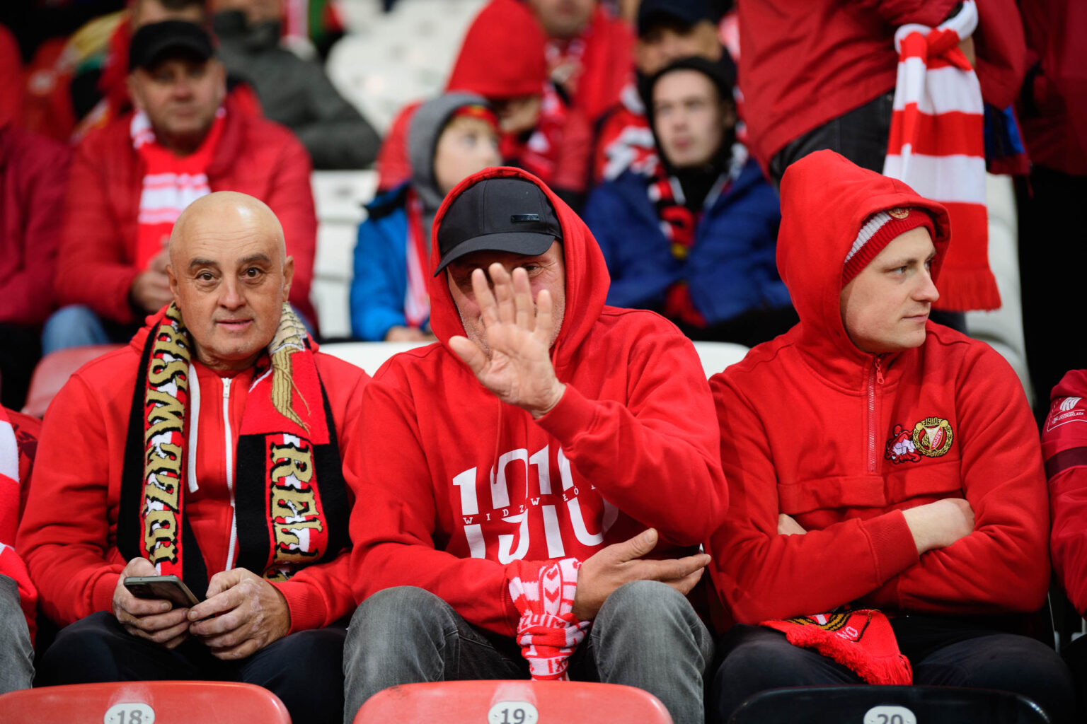 Widzew Lodz vs Korona Kielce kibice Fot Sebastian Szwajkowski 34