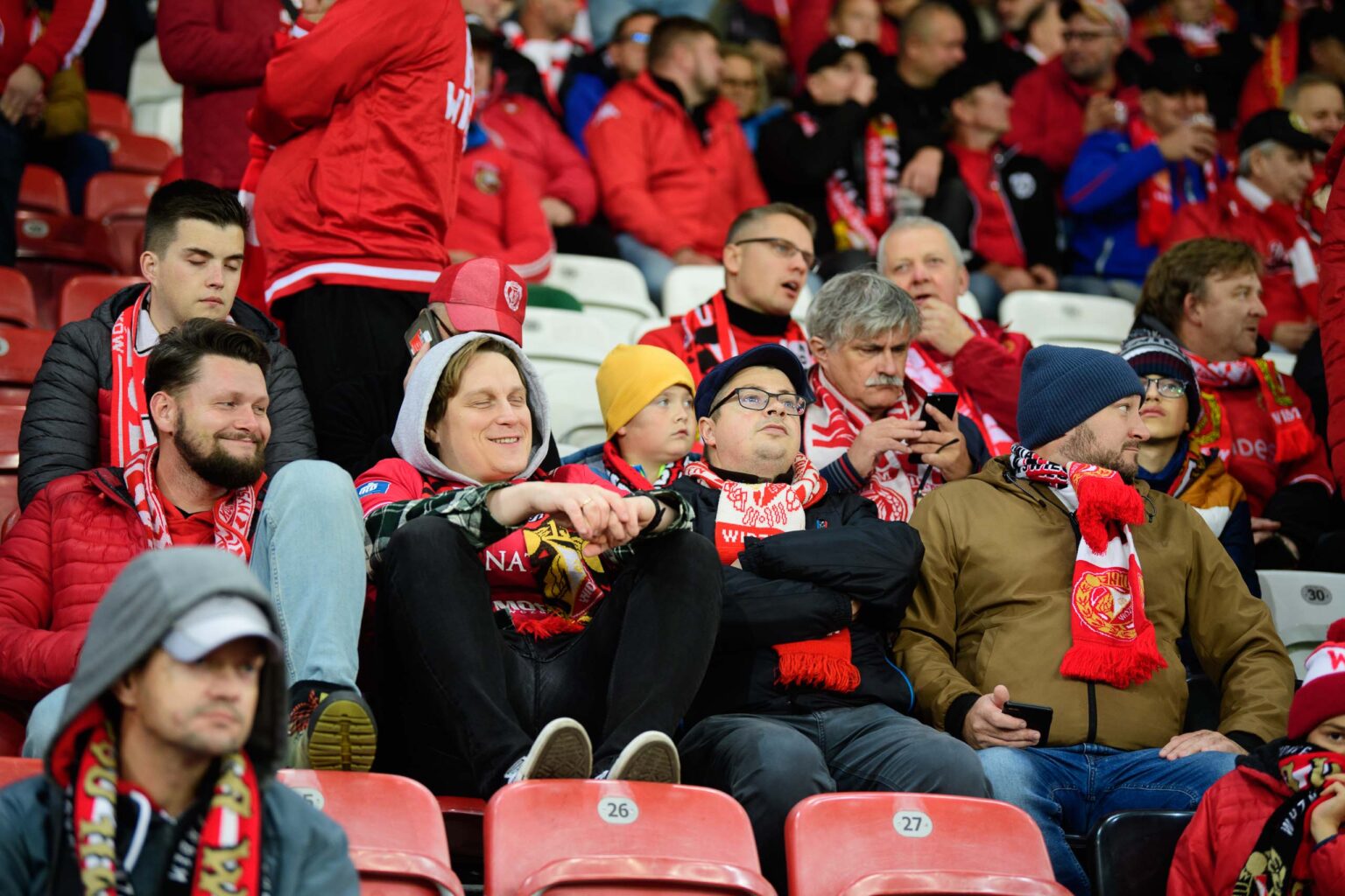 Widzew Lodz vs Korona Kielce kibice Fot Sebastian Szwajkowski 37