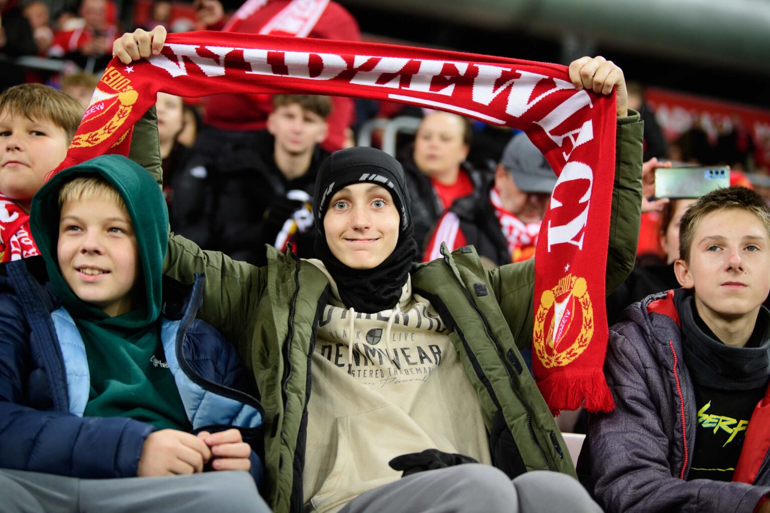 Widzew Lodz vs Korona Kielce kibice Fot Sebastian Szwajkowski 4