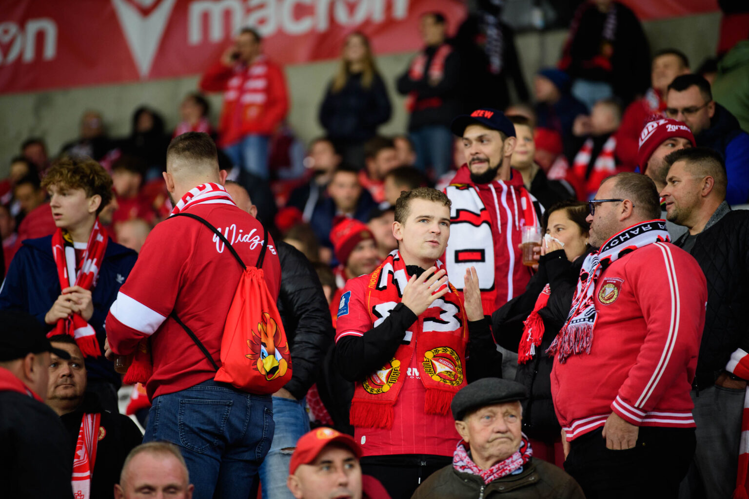 Widzew Lodz vs Korona Kielce kibice Fot Sebastian Szwajkowski 45