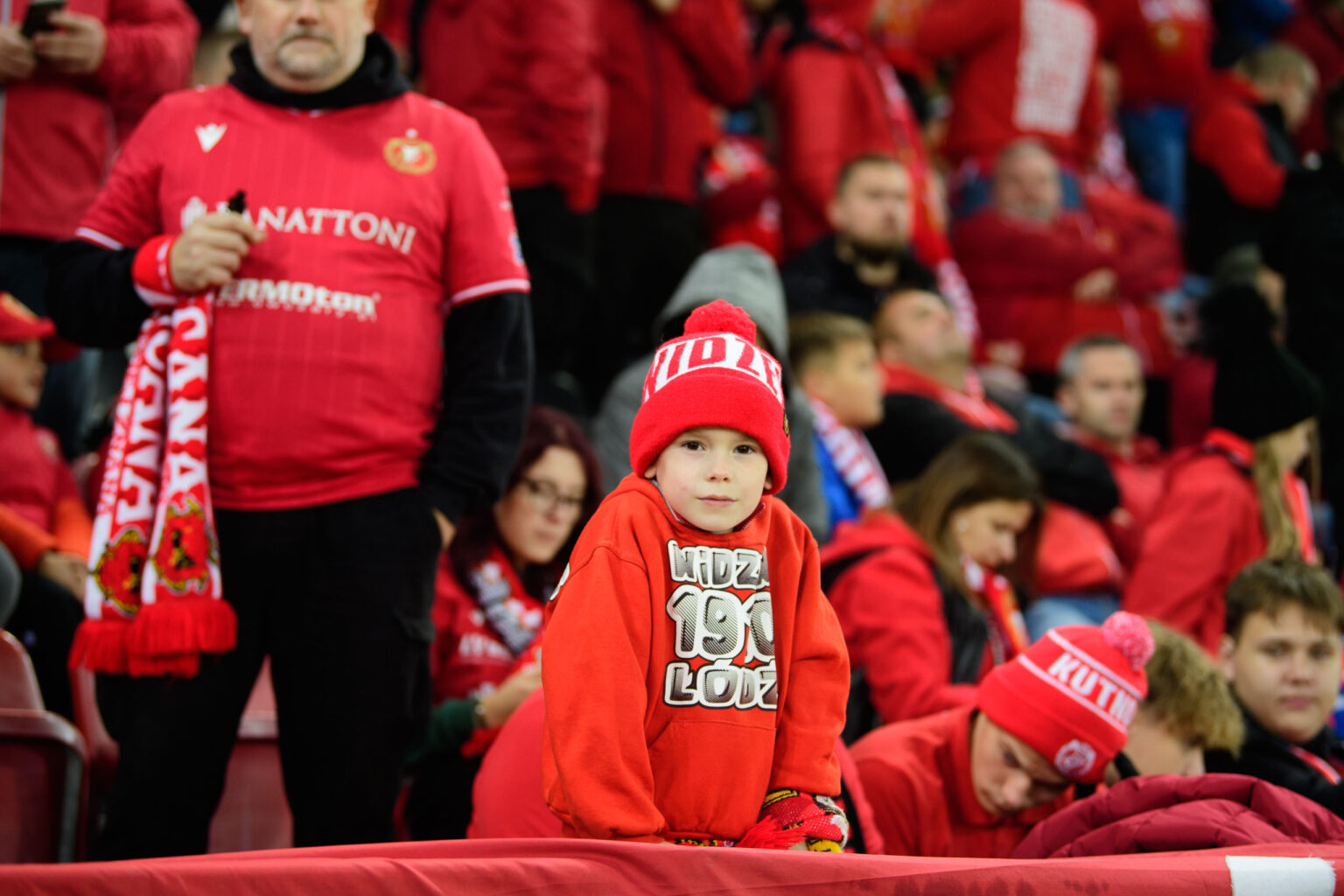 Widzew Lodz vs Korona Kielce kibice Fot Sebastian Szwajkowski 47
