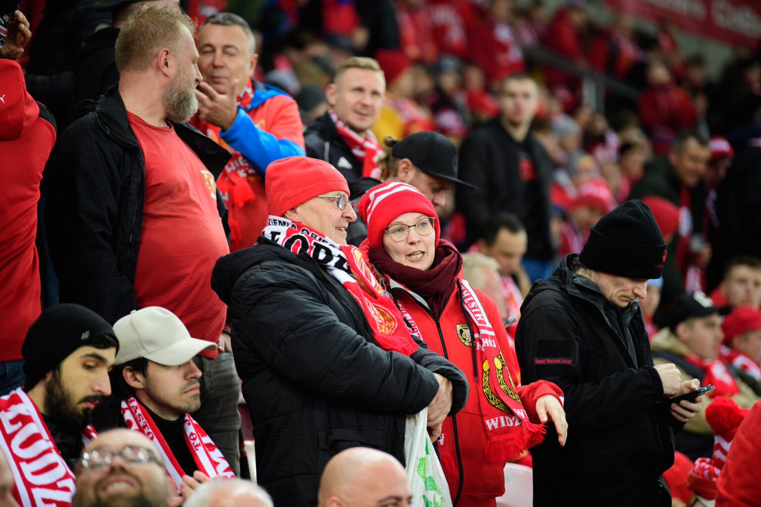 Widzew Lodz vs Korona Kielce kibice Fot Sebastian Szwajkowski 51