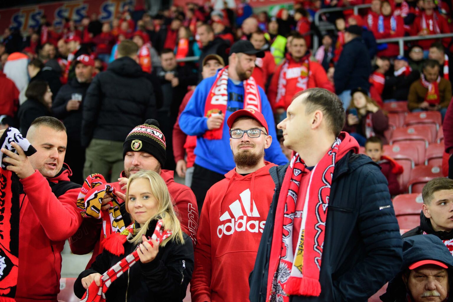 Widzew Lodz vs Korona Kielce kibice Fot Sebastian Szwajkowski 53