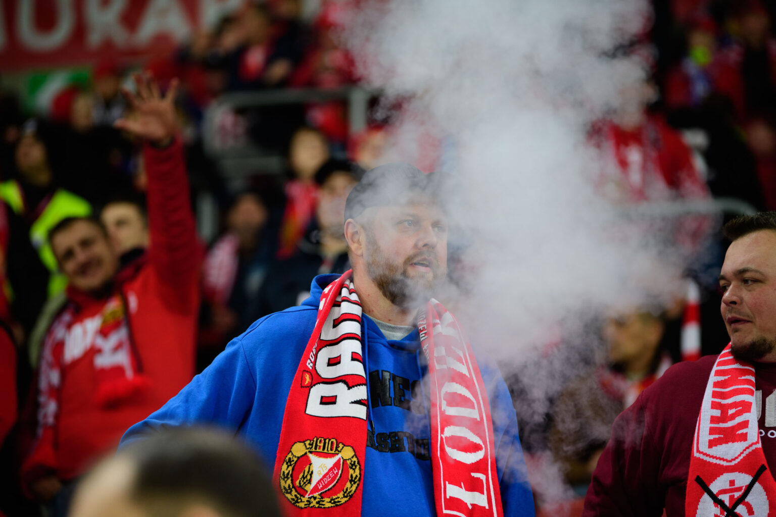 Widzew Lodz vs Korona Kielce kibice Fot Sebastian Szwajkowski 56