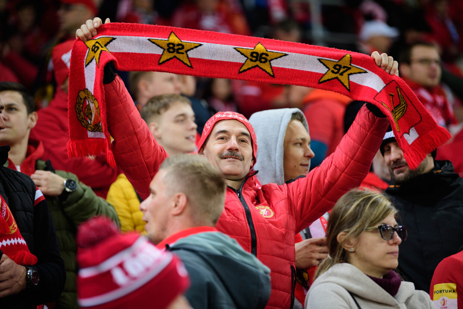 Widzew Lodz vs Korona Kielce kibice Fot Sebastian Szwajkowski 70