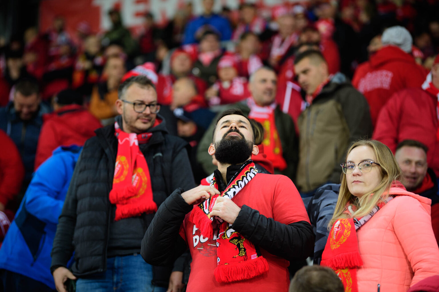 Widzew Lodz vs Korona Kielce kibice Fot Sebastian Szwajkowski 71