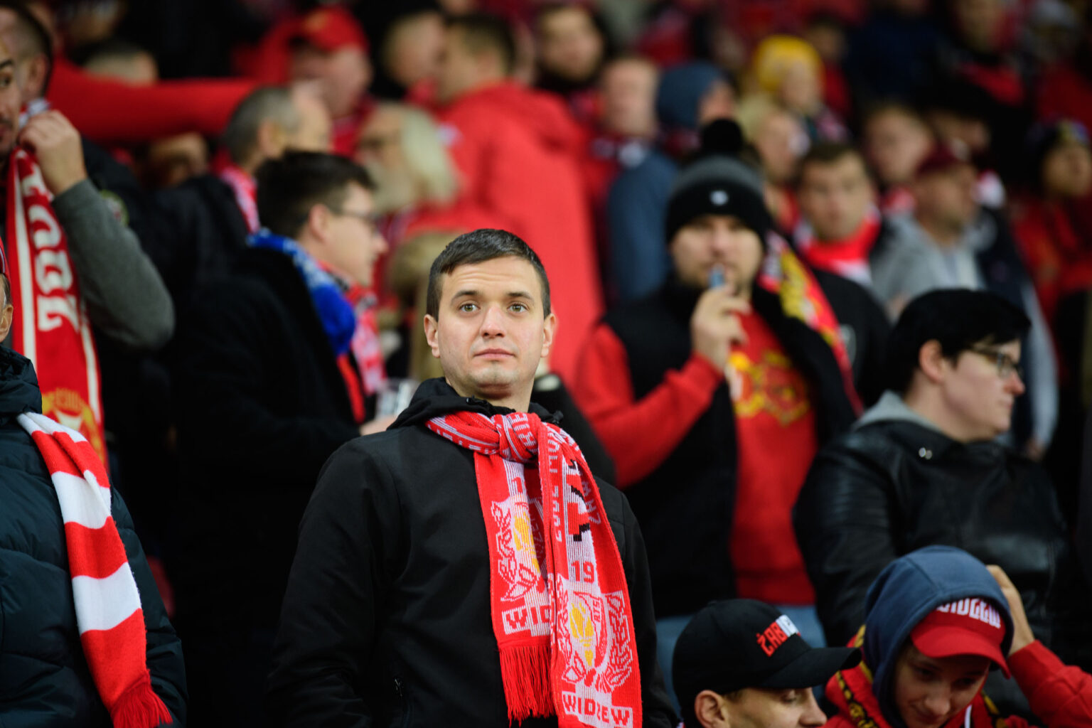 Widzew Lodz vs Korona Kielce kibice Fot Sebastian Szwajkowski 75