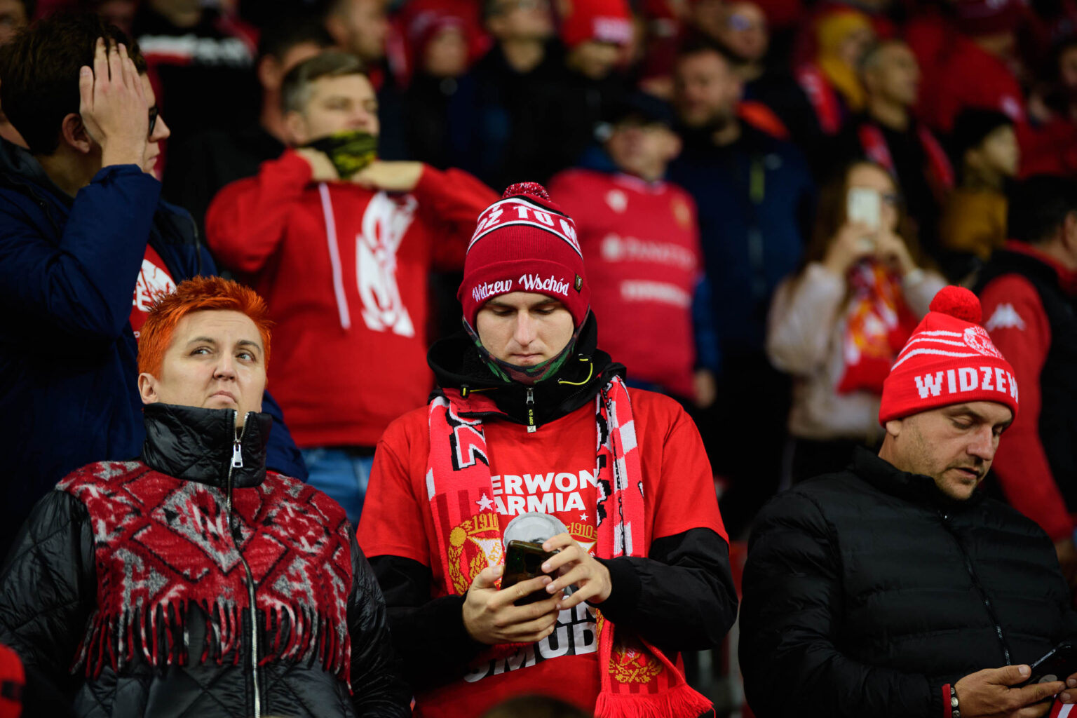 Widzew Lodz vs Korona Kielce kibice Fot Sebastian Szwajkowski 82