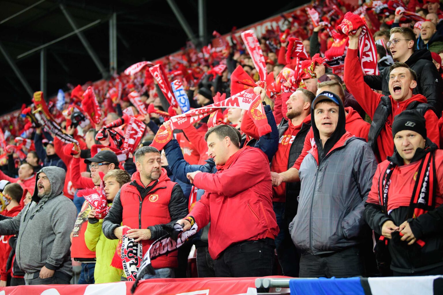 Widzew Lodz vs Korona Kielce kibice Fot Sebastian Szwajkowski 84