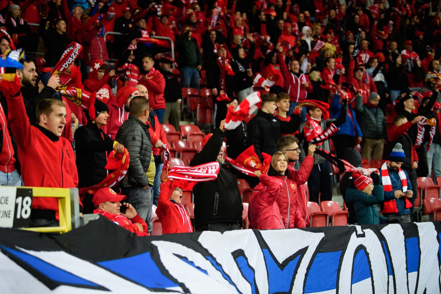 Widzew Lodz vs Korona Kielce kibice Fot Sebastian Szwajkowski 88