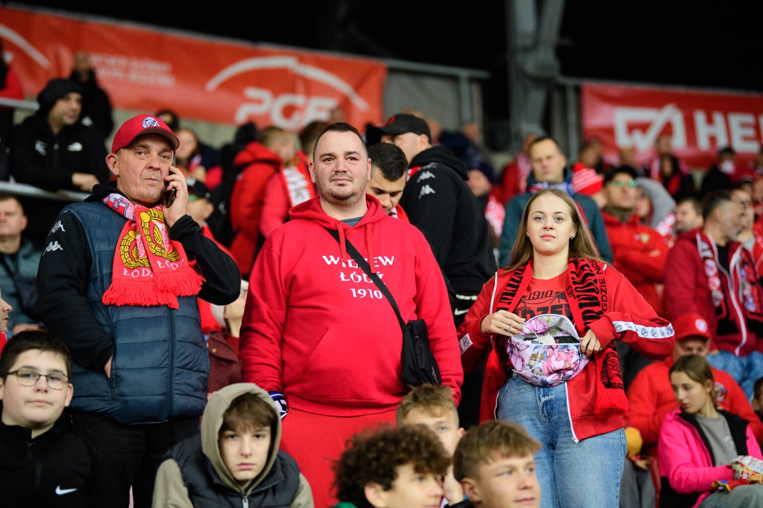Widzew Lodz vs Korona Kielce kibice Fot Sebastian Szwajkowski 9