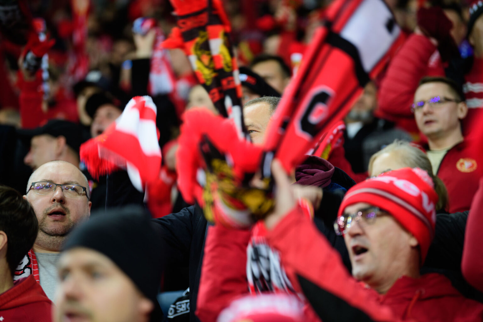 Widzew Lodz vs Korona Kielce kibice Fot Sebastian Szwajkowski 90