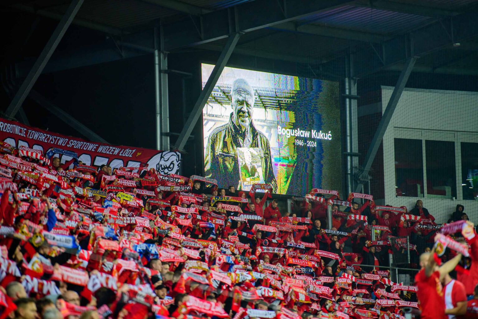 Widzew Lodz vs Korona Kielce kibice Fot Sebastian Szwajkowski 97