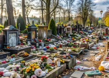 Dzień Wszystkich Świętych generuje tony odpadów. Co z tym zrobić?