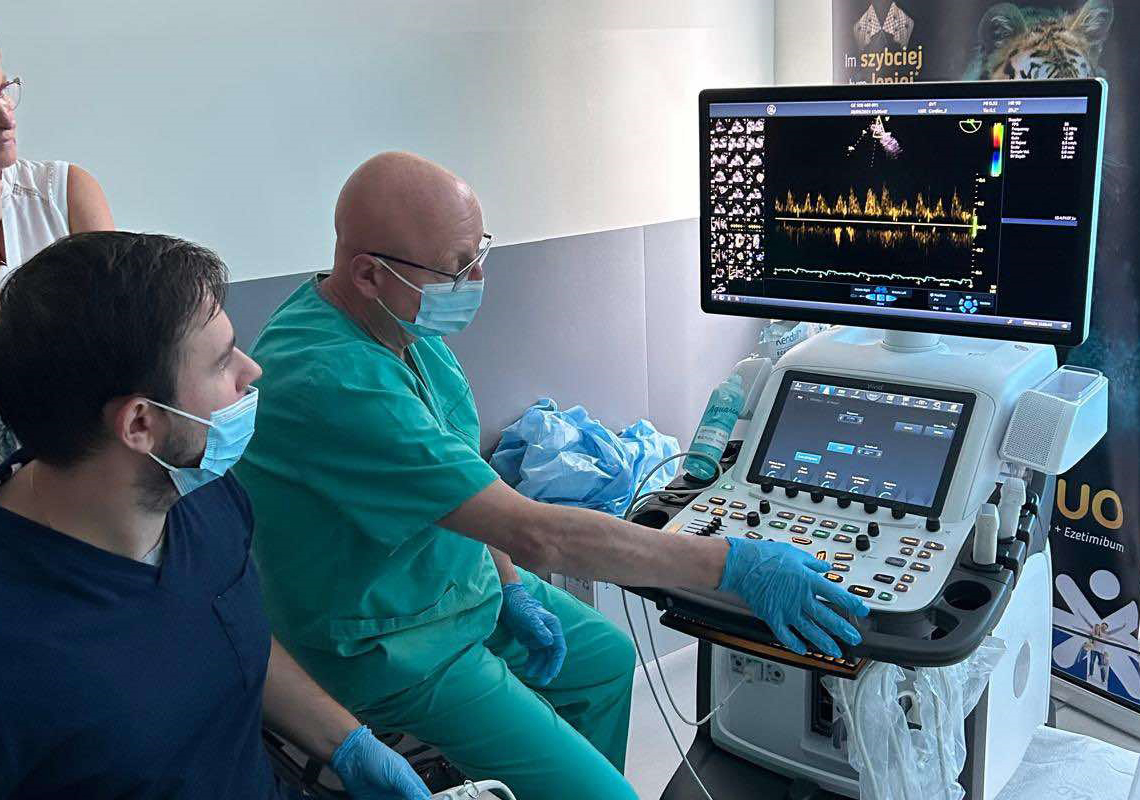 Sieradzki szpital testuje nowoczesny echokardiograf