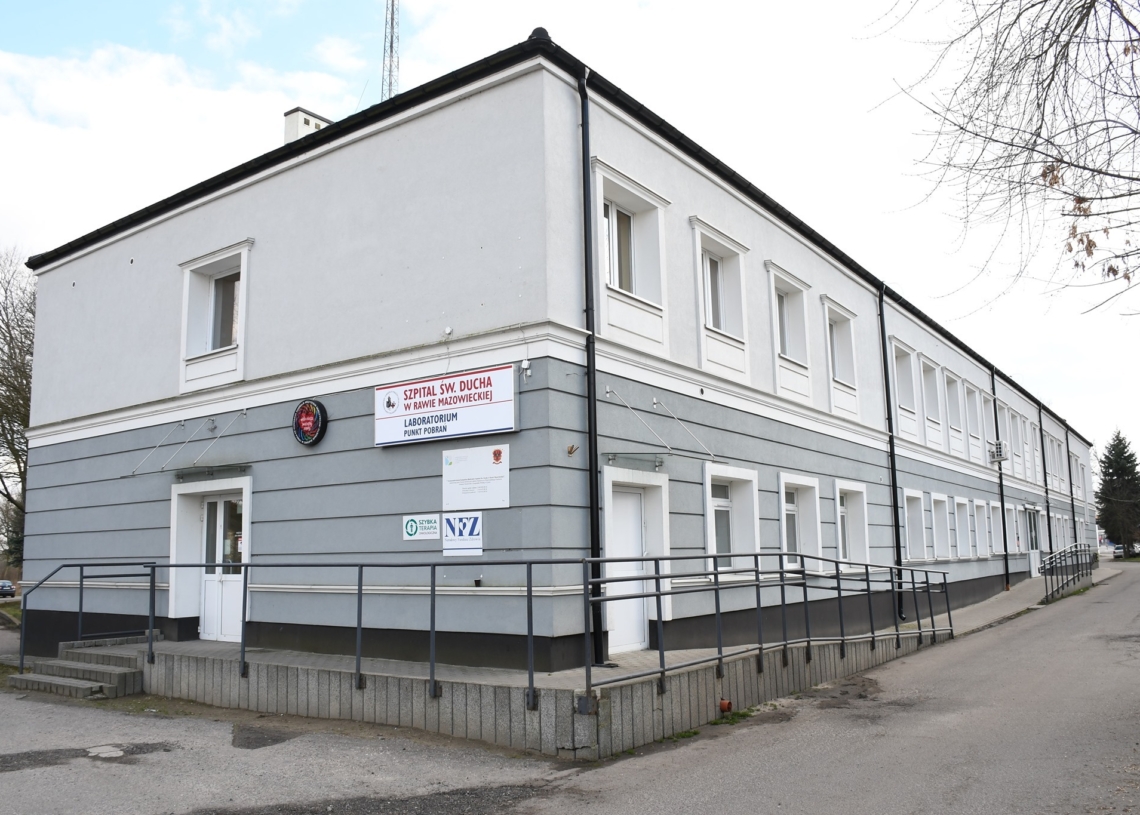Szpital w Rawie Mazowieckiej ma zostać rozbudowany. Potrzebna pomoc rządu 1 Szpital w Rawie Mazowieckiej