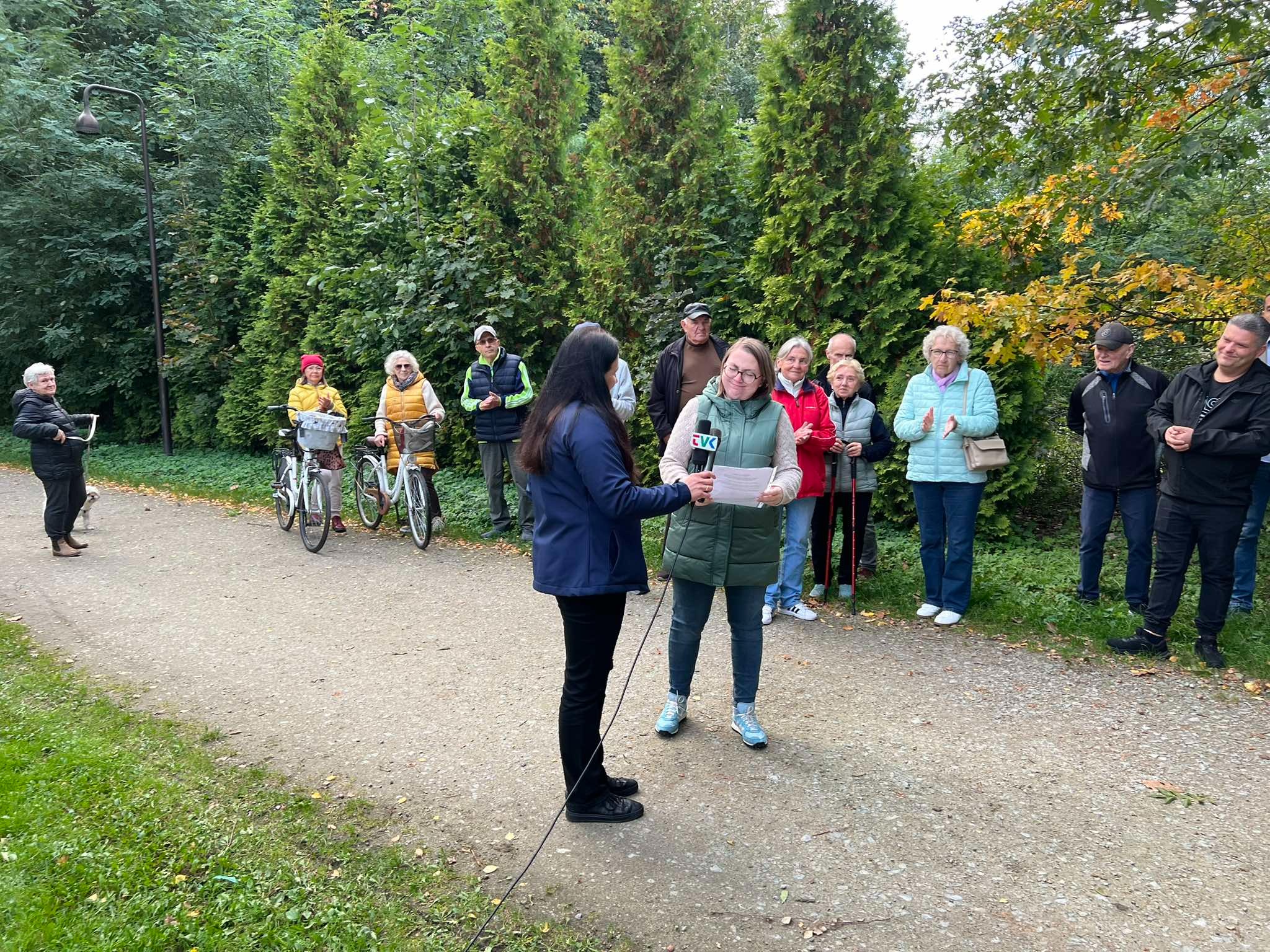 Protest mieszkańców Wielunia