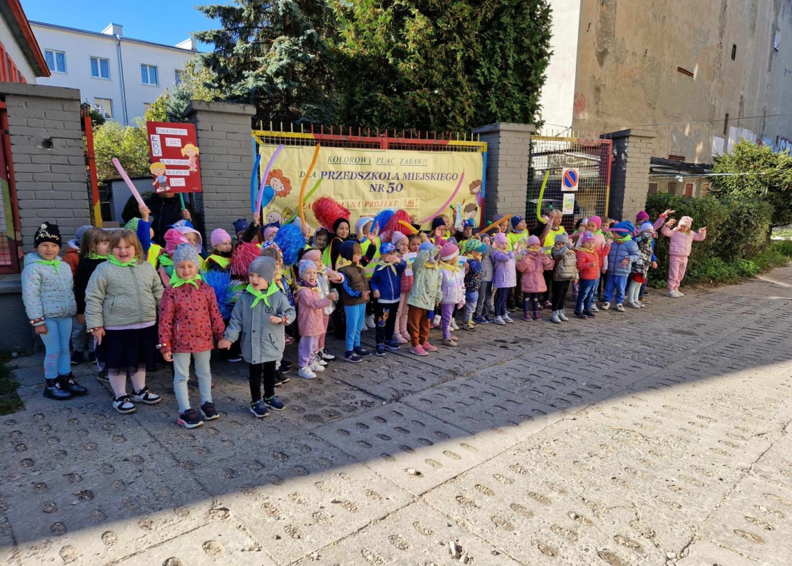 Przedszkole Miejskie nr 50 w Łodzi walczy o nowy plac zabaw