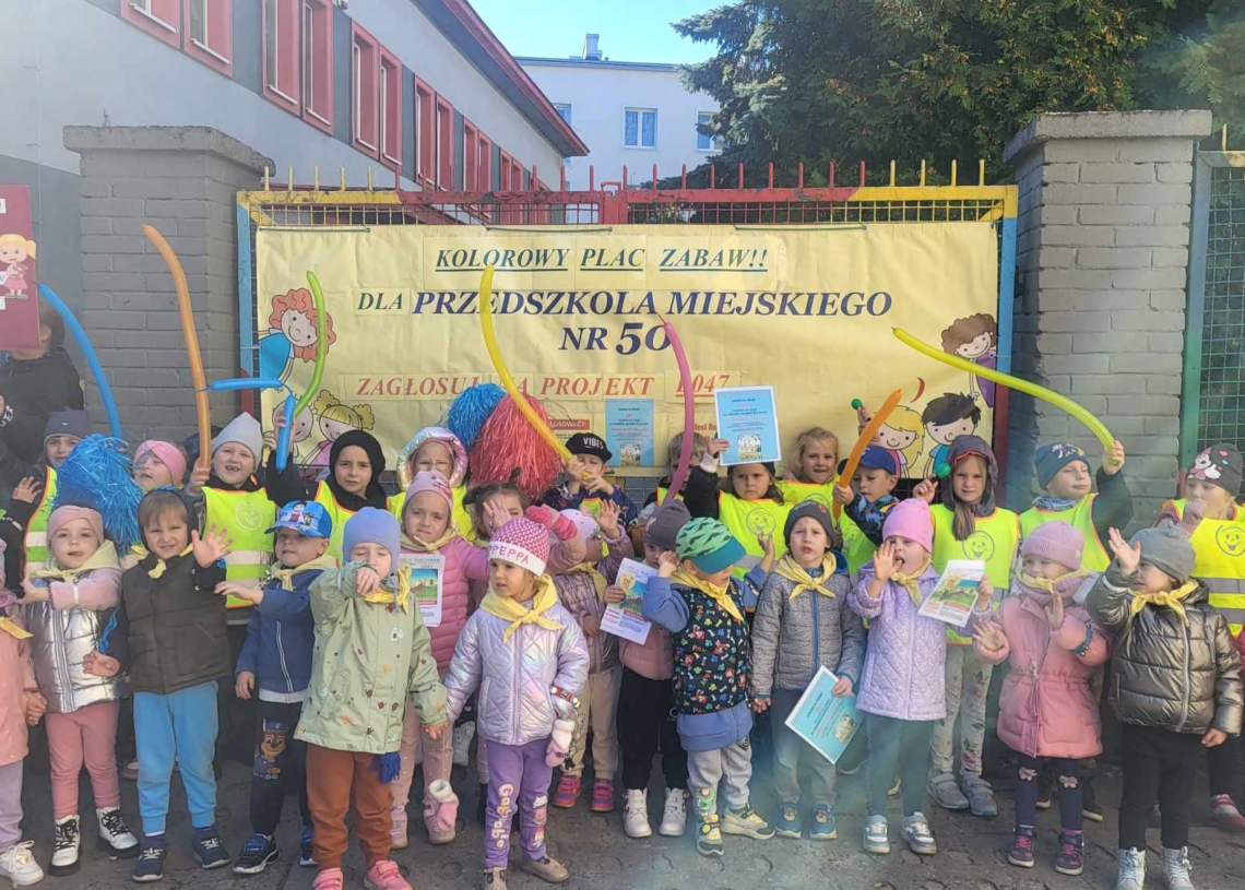 Przedszkole Miejskie nr 50 w Łodzi walczy o nowy plac zabaw