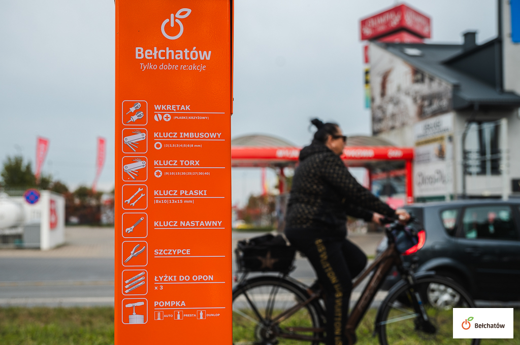 Trwa rozbudowa infrastruktury rowerowej w Bełchatowie 1 Trwa rozbudowa infrastruktury rowerowej w Bełchatowie