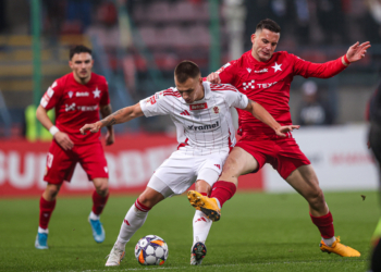 Znów stracony gol w końcówce. Wisła Kraków - ŁKS Łódź 2:1