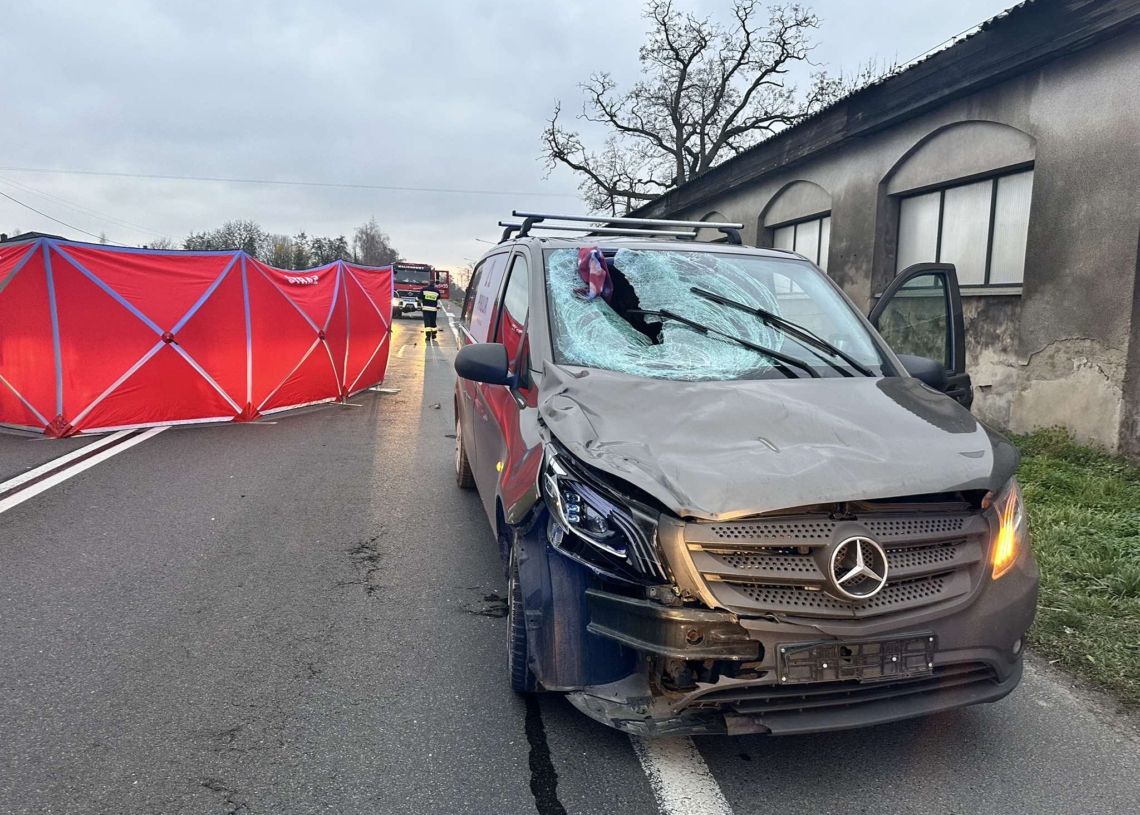 Śmierć rowerzystki w Walichnowach