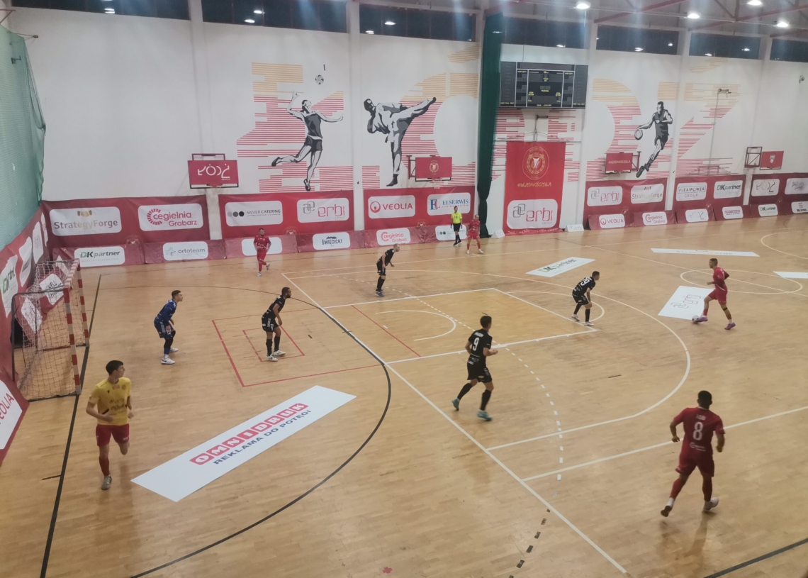 Świetny mecz futsalistów Widzewa. Jednak to goście zdobyli 3 punkty
