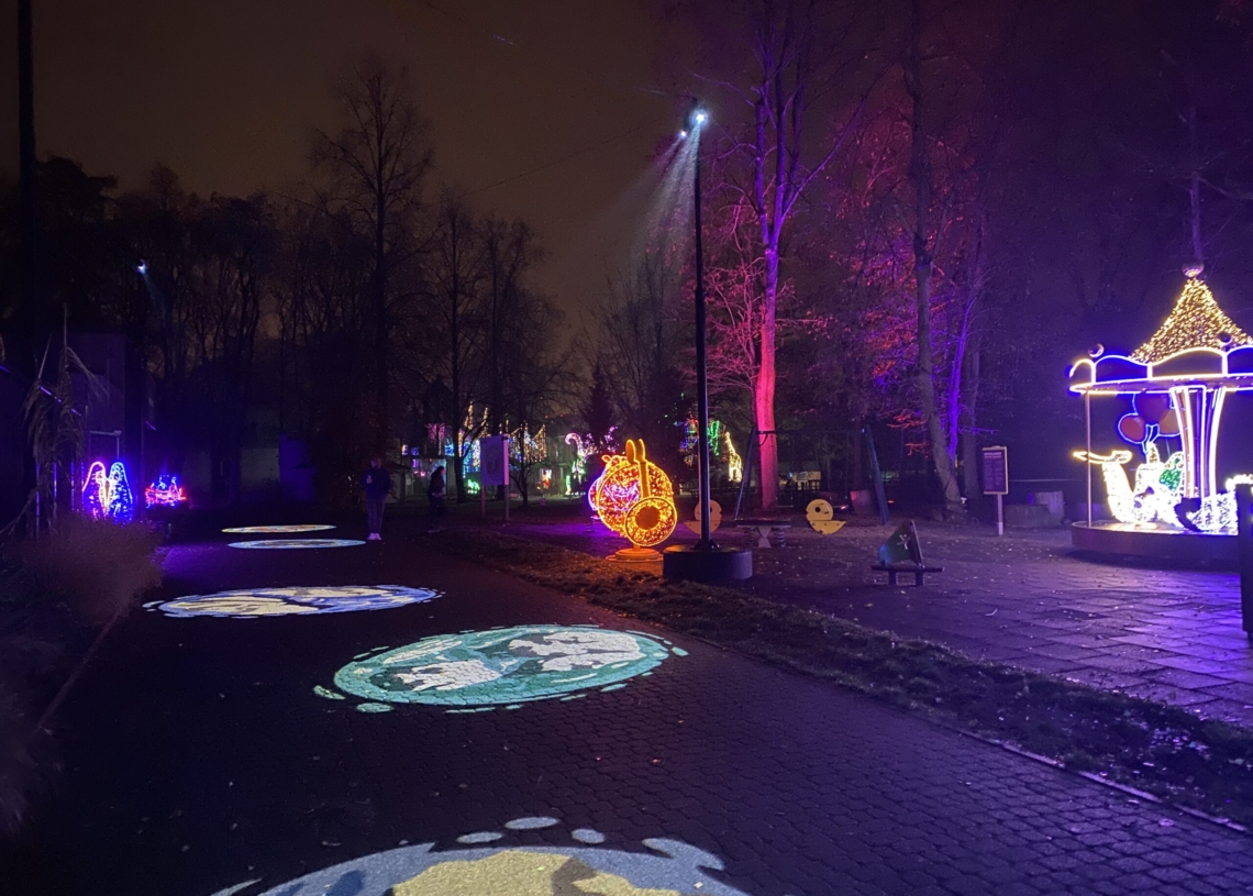 Park Miliona Świateł zabłysnął w łódzkim Orientarium