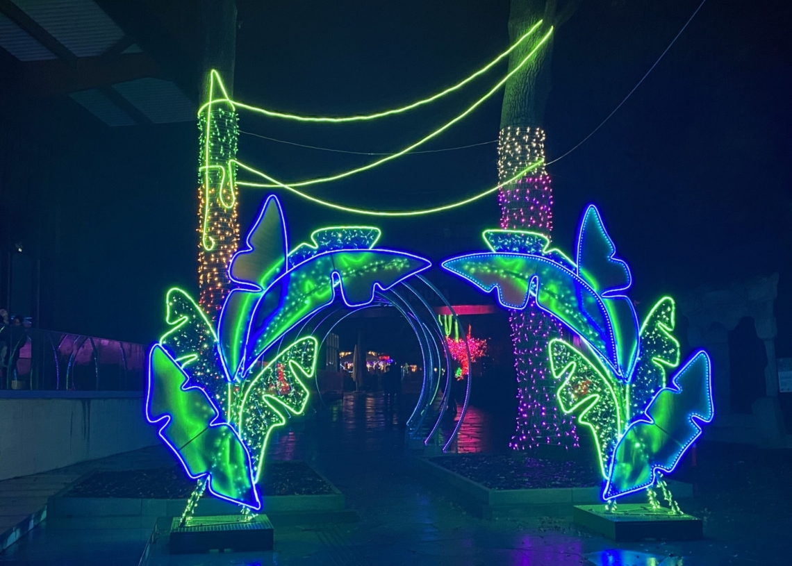 Park Miliona Świateł zabłysnął w łódzkim Orientarium