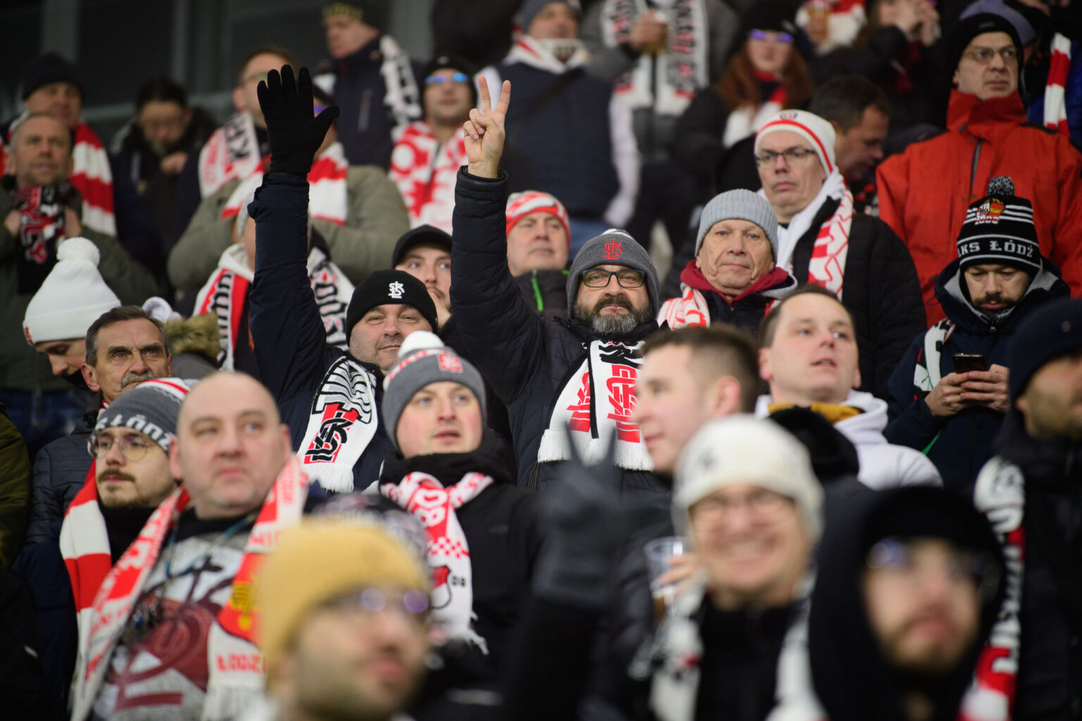 LKS Lodz vs Polonia Warszawa kibice Fot Sebastian Szwajkowski 104