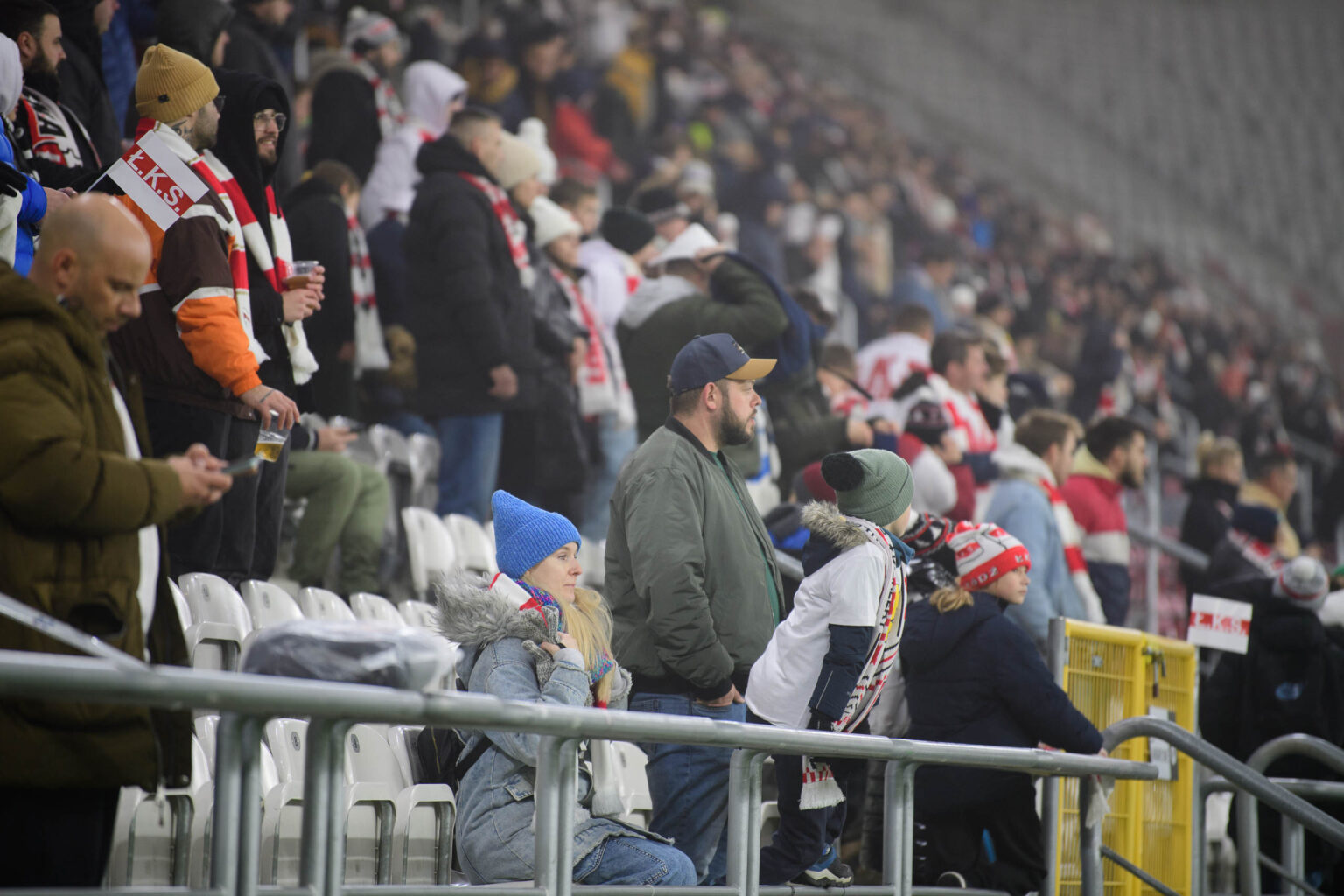 LKS Lodz vs Polonia Warszawa kibice Fot Sebastian Szwajkowski 111