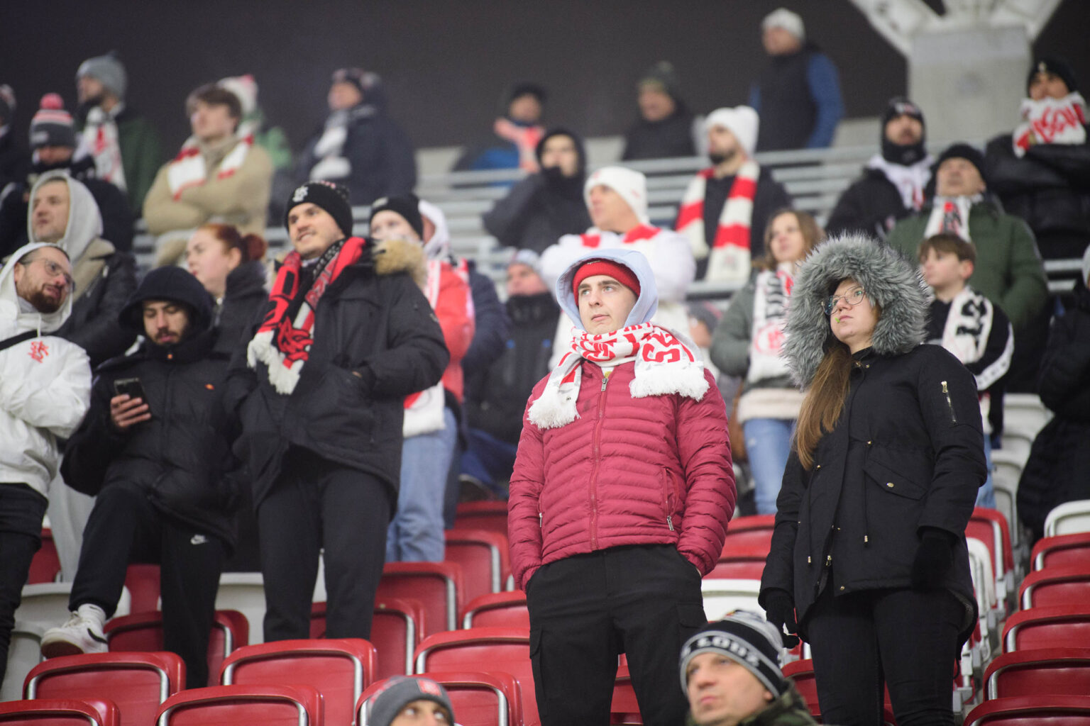 LKS Lodz vs Polonia Warszawa kibice Fot Sebastian Szwajkowski 113