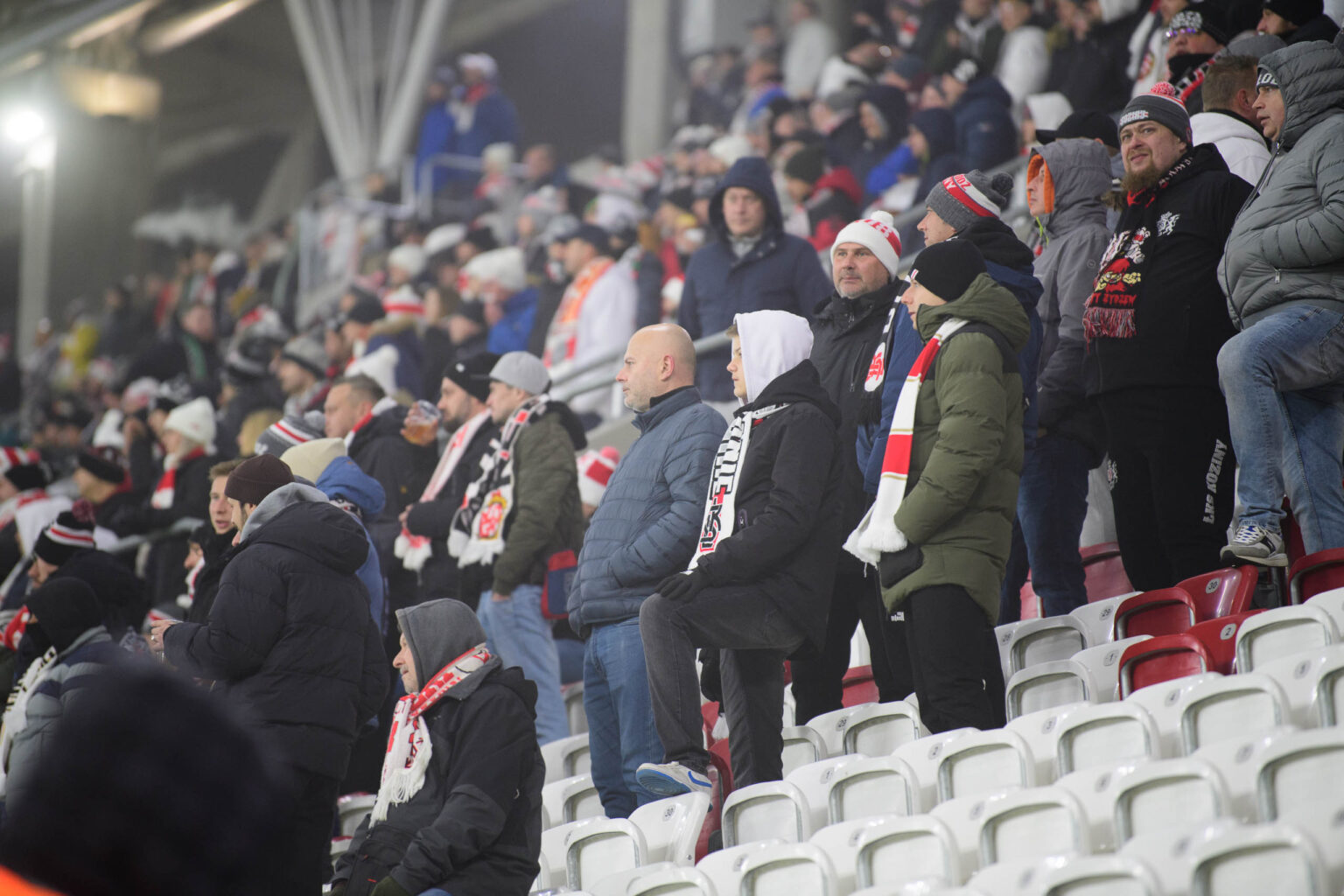 LKS Lodz vs Polonia Warszawa kibice Fot Sebastian Szwajkowski 114