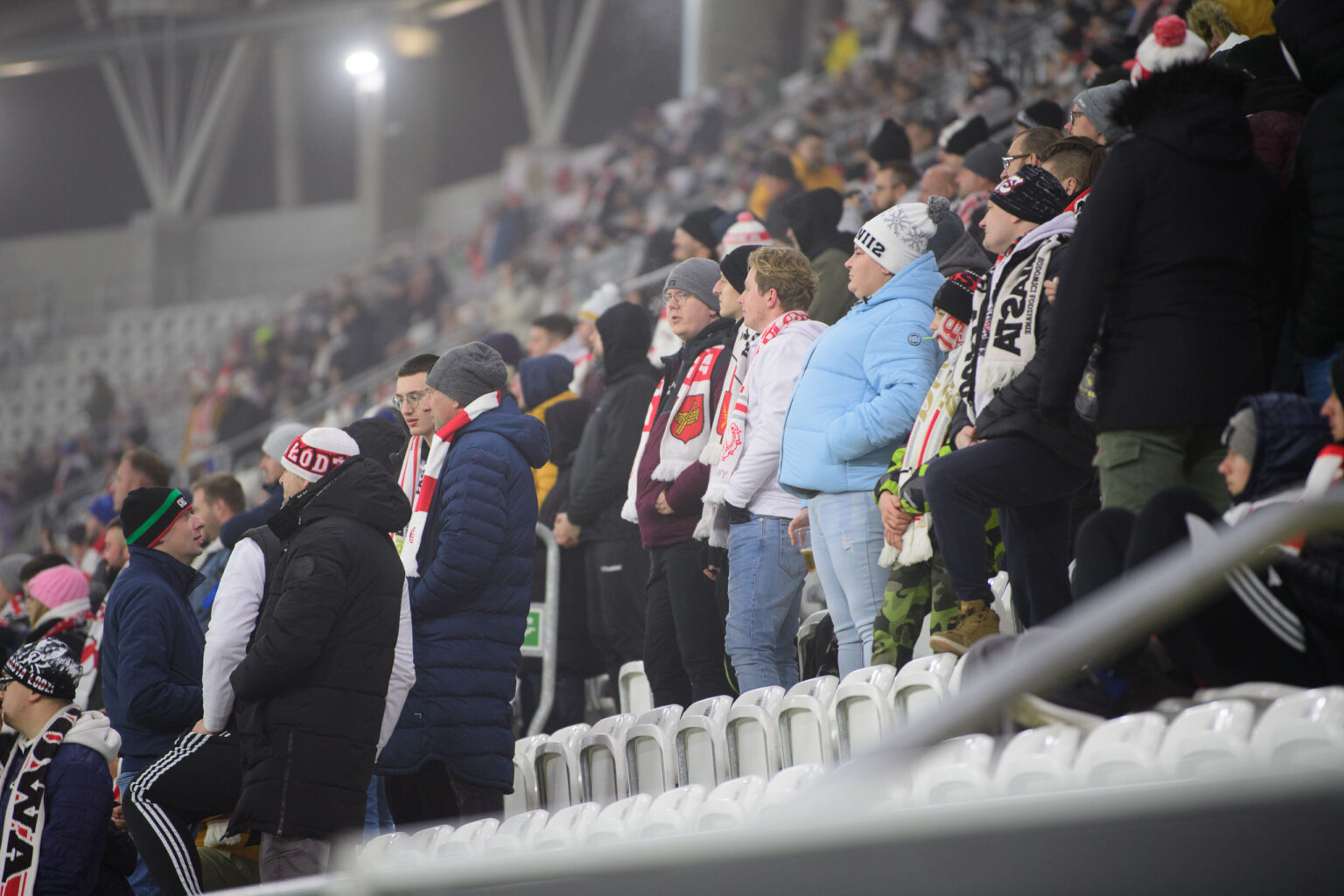LKS Lodz vs Polonia Warszawa kibice Fot Sebastian Szwajkowski 115