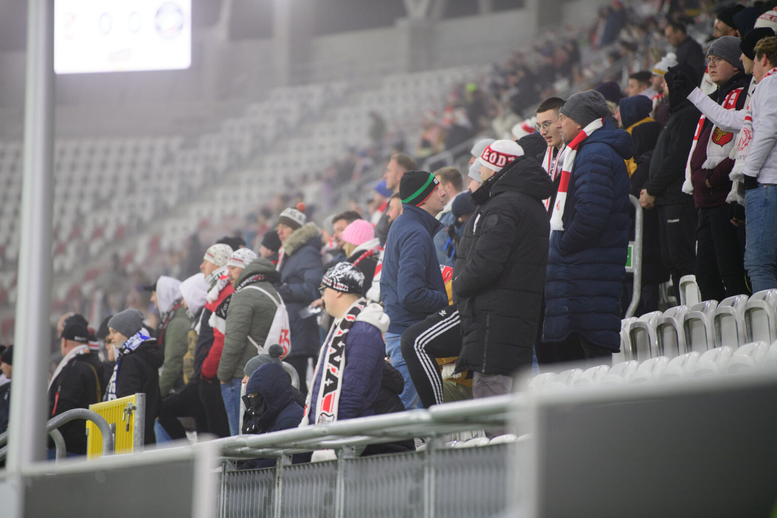 LKS Lodz vs Polonia Warszawa kibice Fot Sebastian Szwajkowski 116