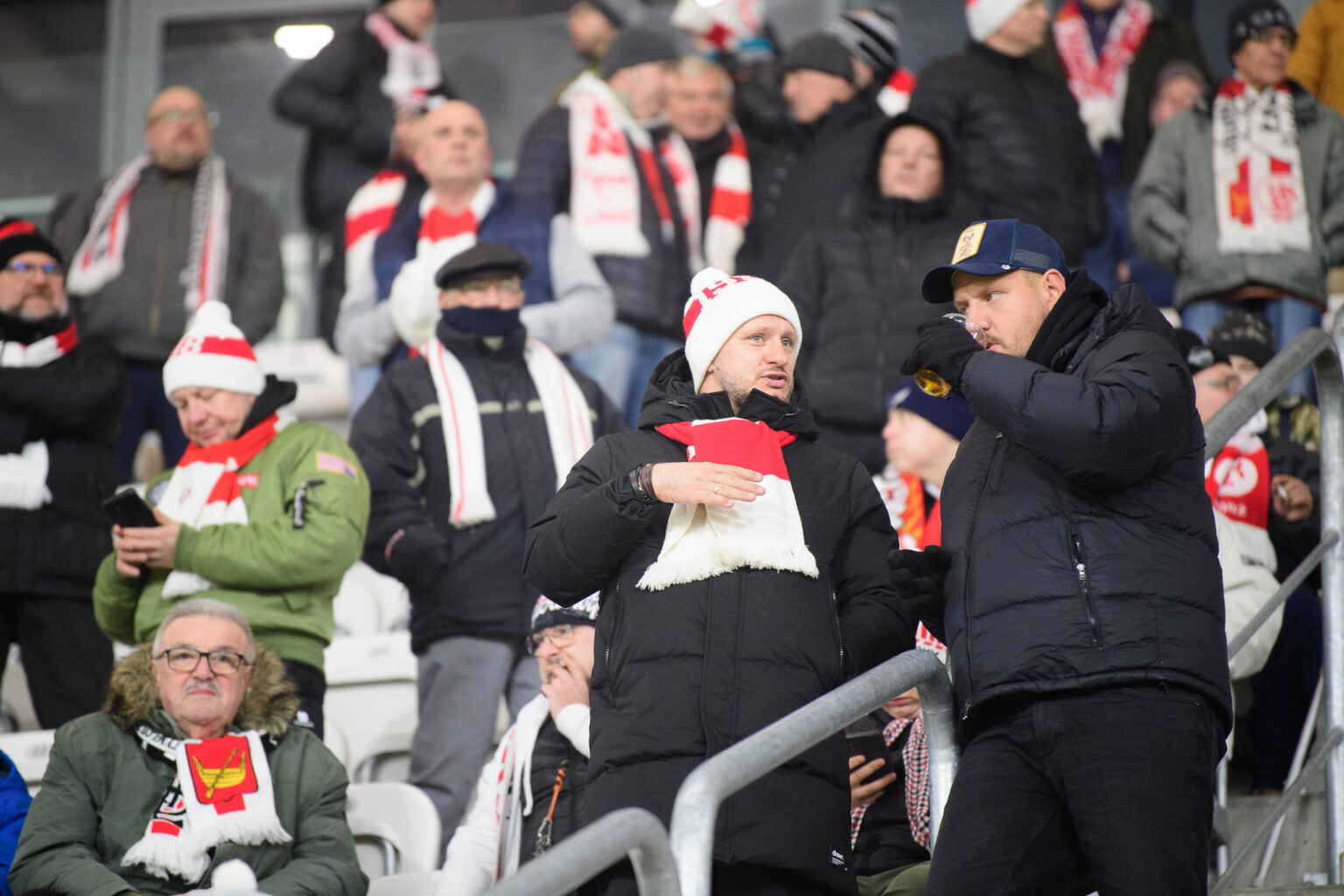 LKS Lodz vs Polonia Warszawa kibice Fot Sebastian Szwajkowski 12