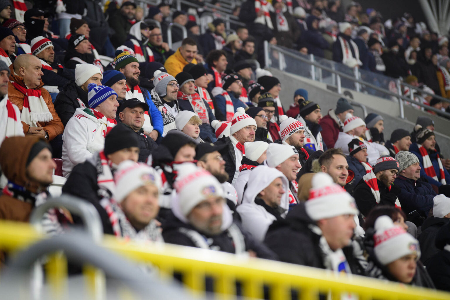 LKS Lodz vs Polonia Warszawa kibice Fot Sebastian Szwajkowski 123