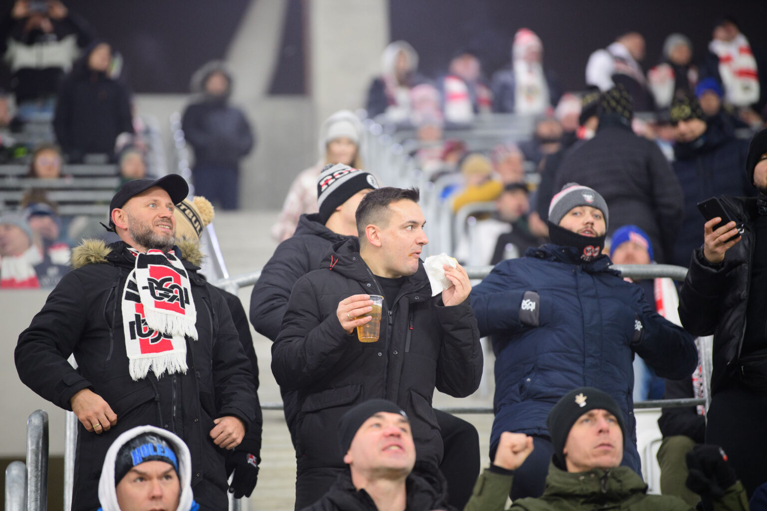 LKS Lodz vs Polonia Warszawa kibice Fot Sebastian Szwajkowski 127