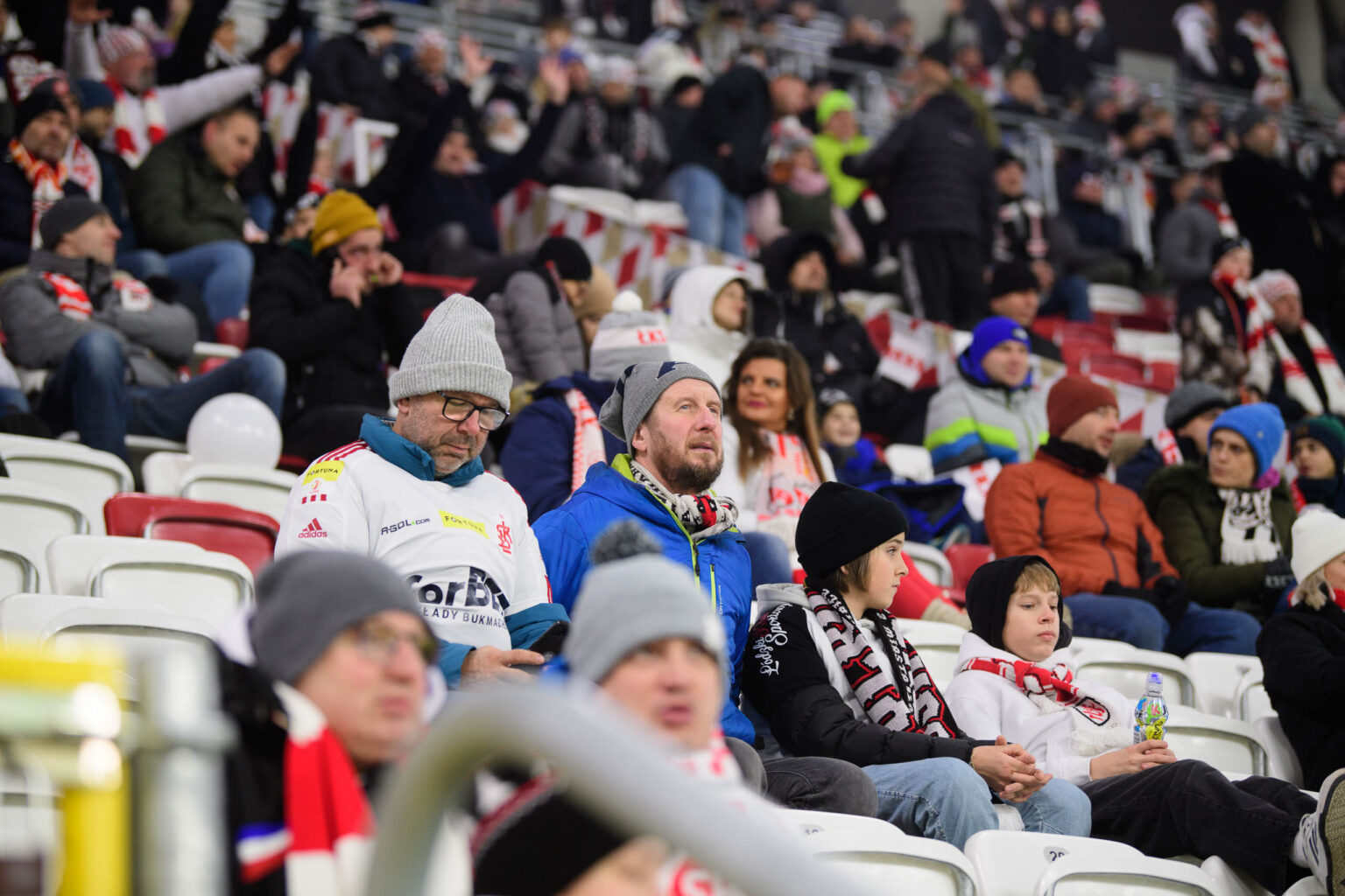 LKS Lodz vs Polonia Warszawa kibice Fot Sebastian Szwajkowski 131
