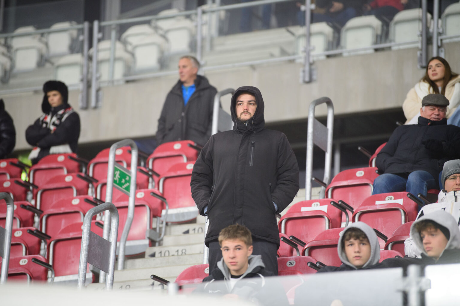 LKS Lodz vs Polonia Warszawa kibice Fot Sebastian Szwajkowski 15