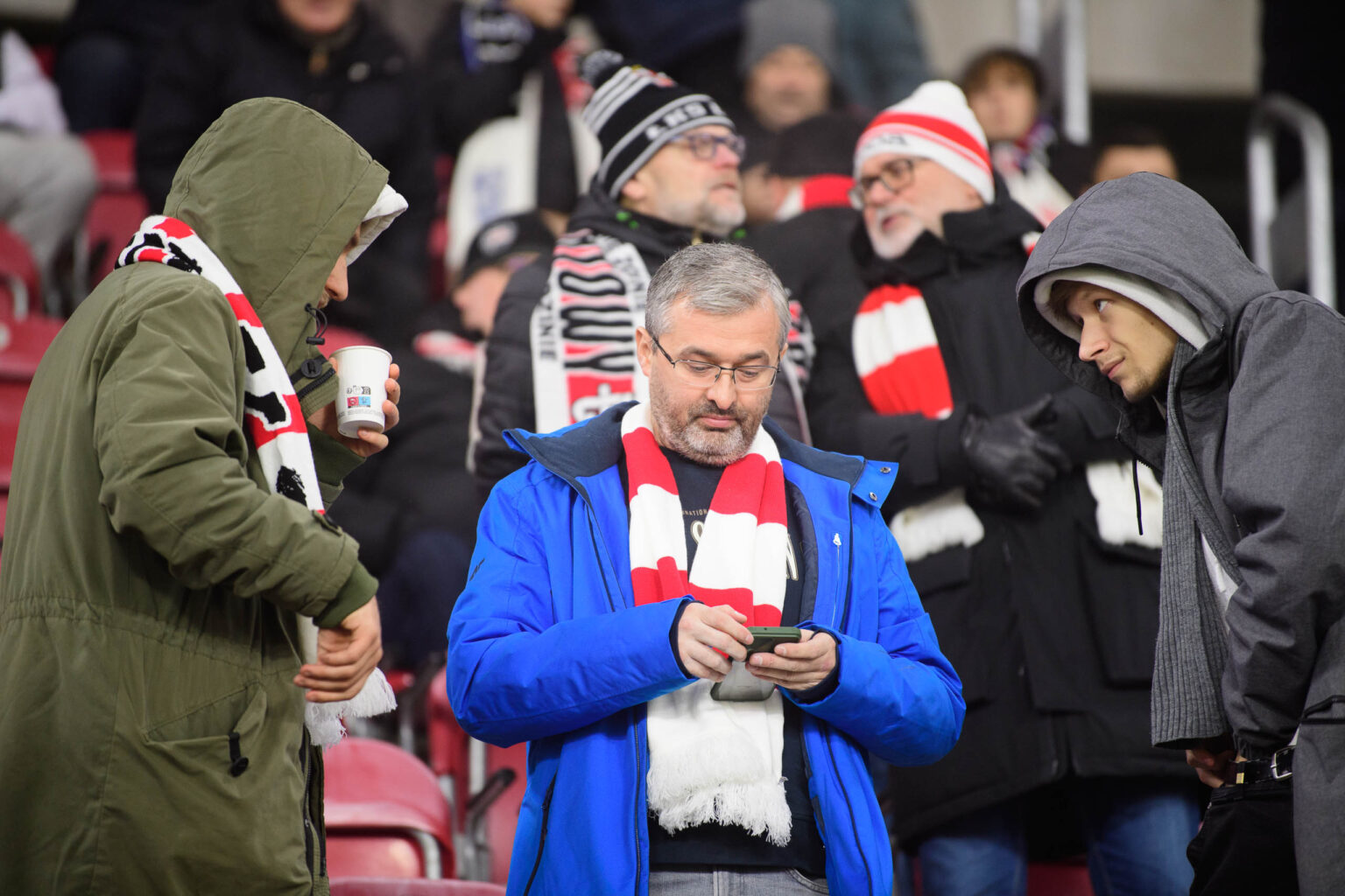LKS Lodz vs Polonia Warszawa kibice Fot Sebastian Szwajkowski 16
