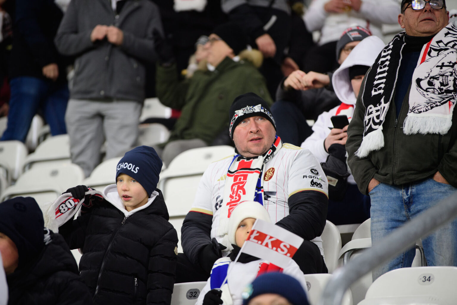 LKS Lodz vs Polonia Warszawa kibice Fot Sebastian Szwajkowski 2