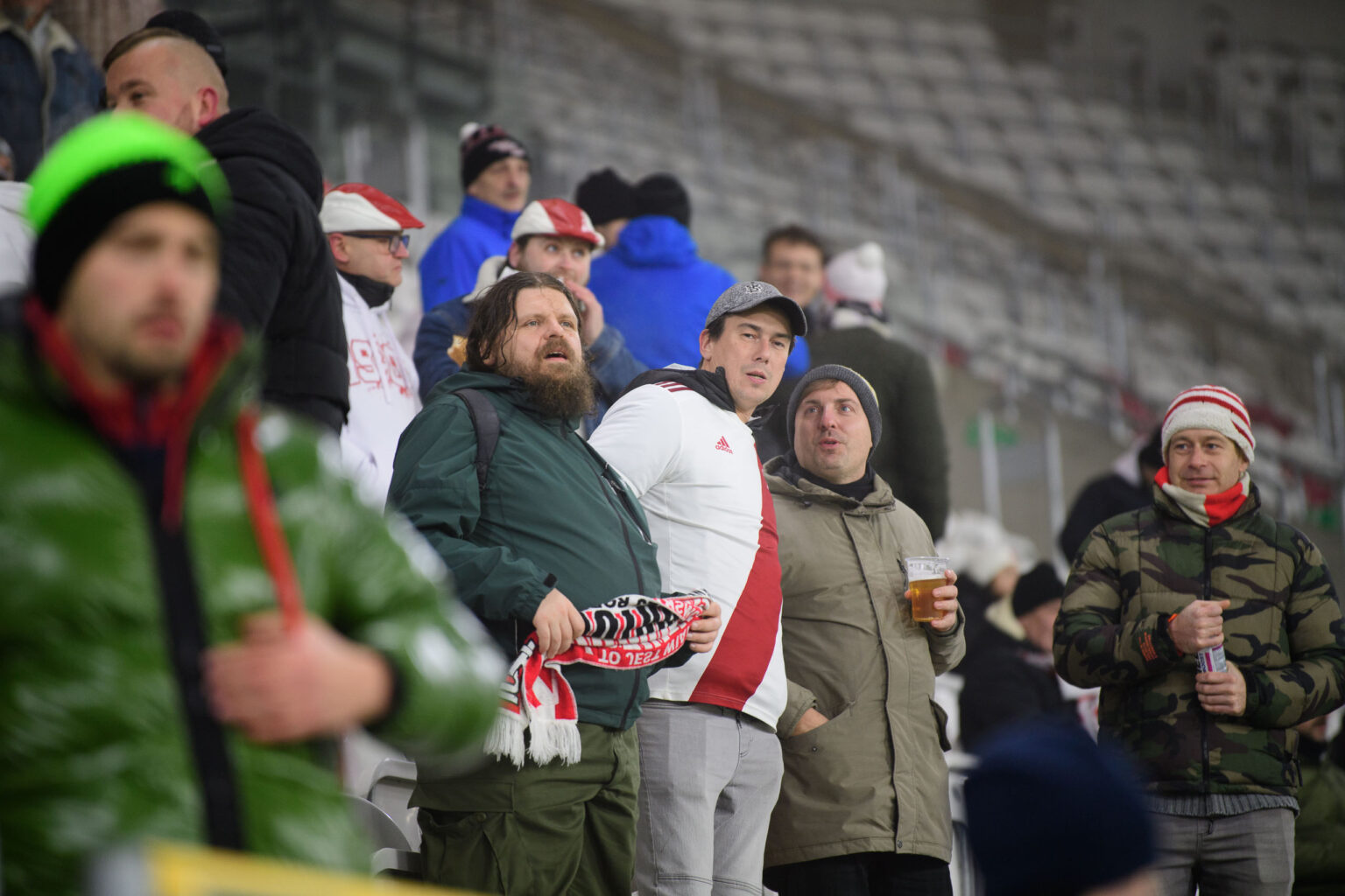 LKS Lodz vs Polonia Warszawa kibice Fot Sebastian Szwajkowski 25