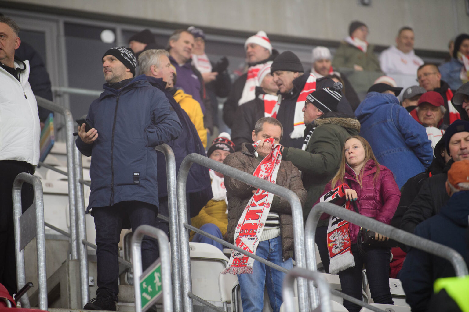 LKS Lodz vs Polonia Warszawa kibice Fot Sebastian Szwajkowski 29