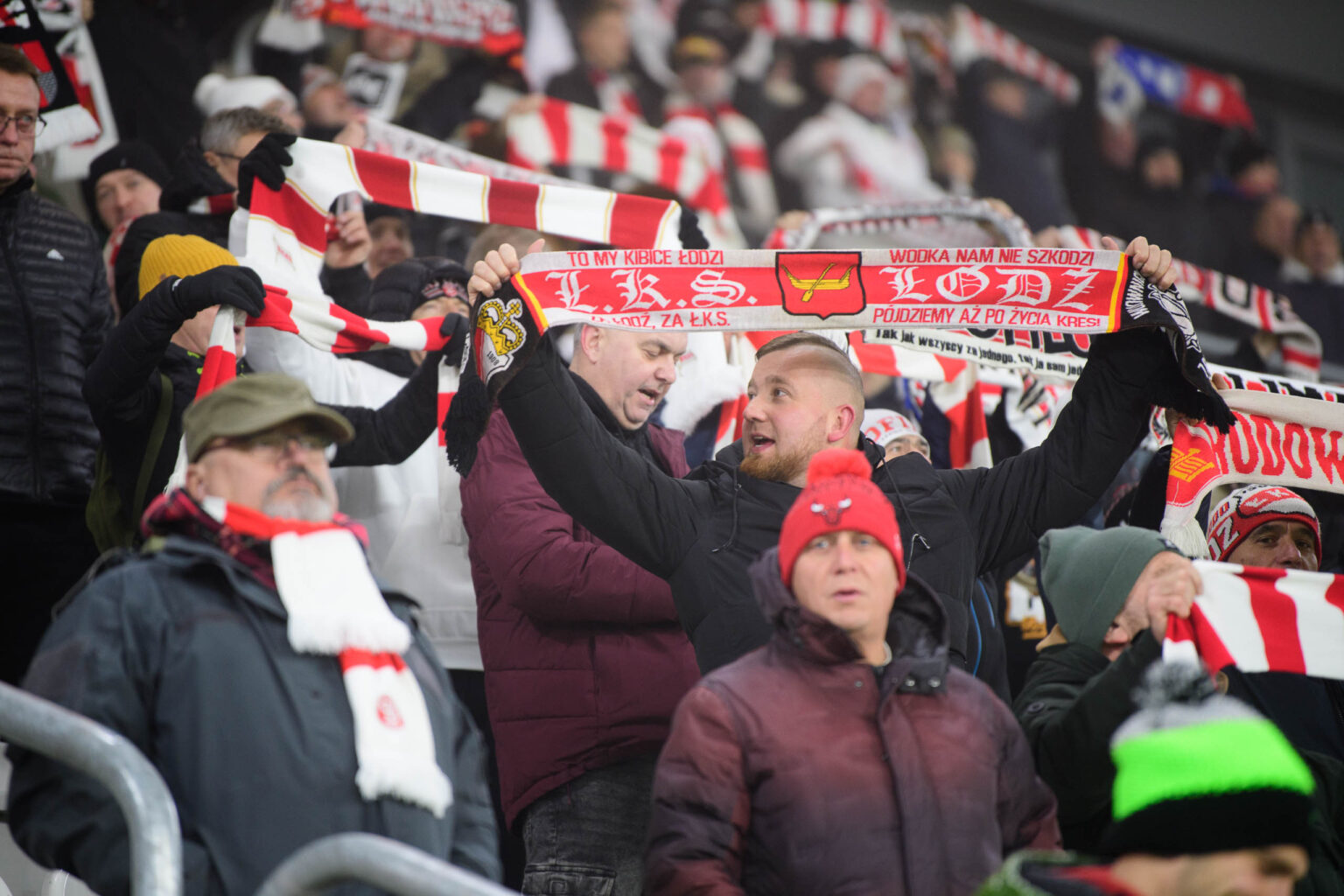 LKS Lodz vs Polonia Warszawa kibice Fot Sebastian Szwajkowski 38