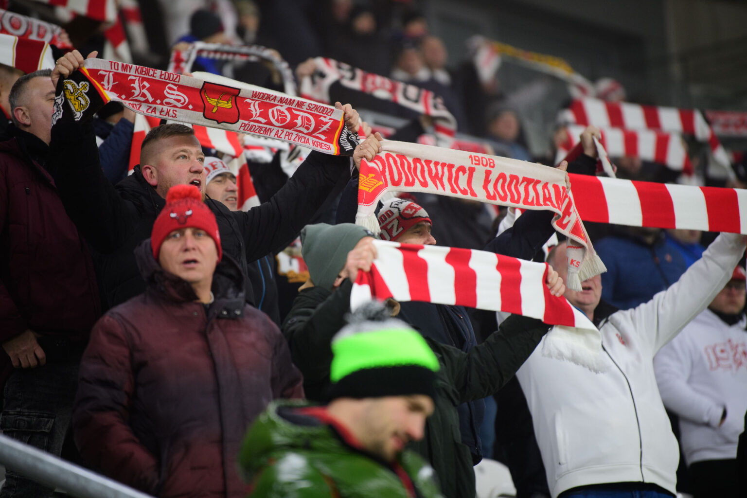 LKS Lodz vs Polonia Warszawa kibice Fot Sebastian Szwajkowski 39