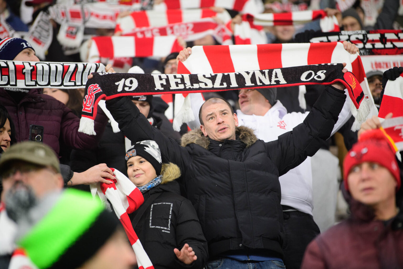 LKS Lodz vs Polonia Warszawa kibice Fot Sebastian Szwajkowski 42