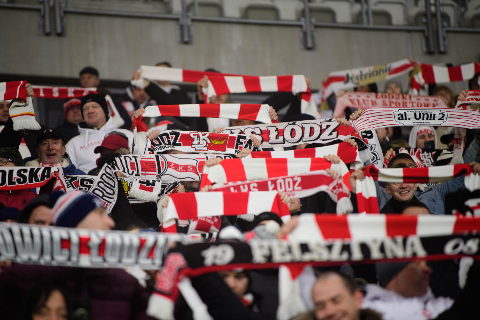 LKS Lodz vs Polonia Warszawa kibice Fot Sebastian Szwajkowski 43