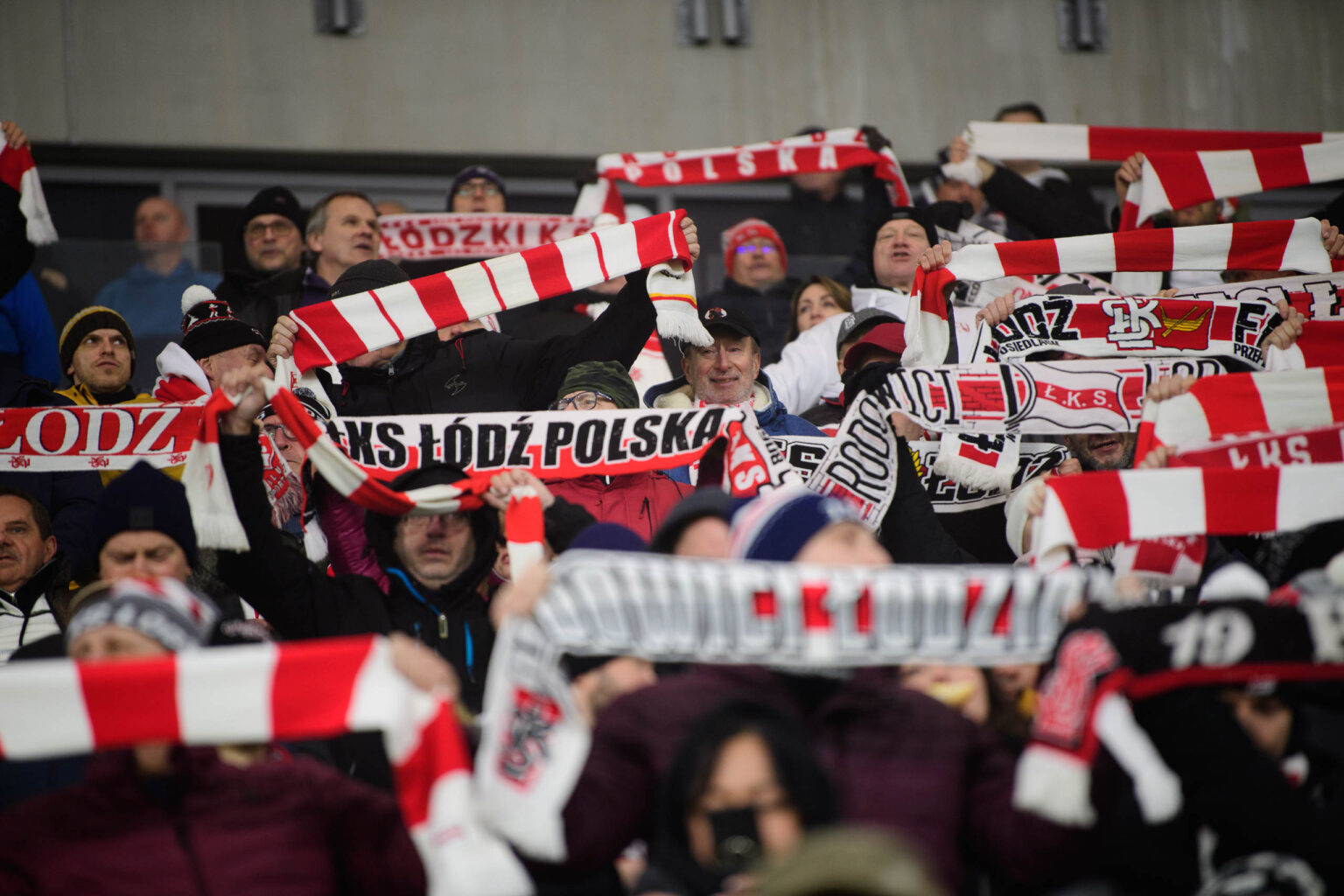 LKS Lodz vs Polonia Warszawa kibice Fot Sebastian Szwajkowski 44